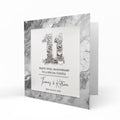 Personalised 11th Wedding Anniversary Card, Steel, For Husband, Wife or Special Couple