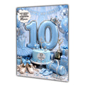 10th Birthday Card Ballet Dancing Girl Granddaughter Daughter Large A5 Size