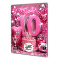 10th Birthday Card For Girls, Daughter, Granddaughter, Niece, Sister, Football Girl,