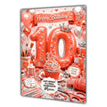 10th Birthday Card For Girls, Daughter, Granddaughter, Niece, Sister, Arts & Crafts Girl,