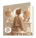 19th Birthday Card For Granddaughter, Daughter, Niece, Chic Blonde Hair