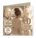 20th Birthday Card For Girls, Daughter, Granddaughter, Niece, Brown Hair,