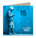 15th Birthday Card for Boys Personalised, Grandson, Son, Nephew, Urban