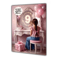 9th Birthday Card Girl Granddaughter Daughter Niece Large A5 Size