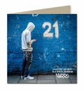 21st Birthday Card for Boys Personalised, Grandson, Son, Nephew, Urban