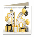 16th Birthday Card For Girls, Granddaughter, Niece, Teenager, Personalised