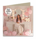 16th Birthday Card For Girls, Granddaughter, Niece, Teenager, Personalised