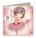 Personalised Birthday Card Girls Granddaughter Daughter Sister Ballet