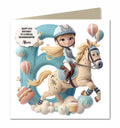 6th Birthday Card For Girls, Granddaughter, Niece, Horse, Personalised