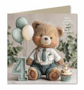 4th Birthday Card For Boys, Grandson, Son, Nephew, Brother, Personalised