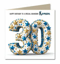 30th Birthday Card For Boys, Grandson, Son, Nephew, Brother,  Personalised