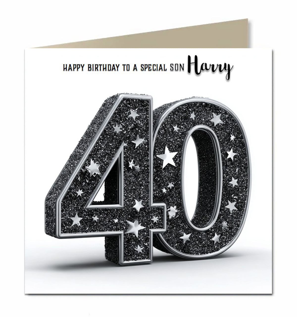40th Birthday Card for Boys Personalised, Grandson, Son, Husband, Dad