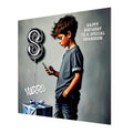 8th Birthday Card for Boys Personalised, Grandson, Son, Nephew, Urban