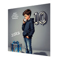 10th Birthday Card for Boys Personalised, Grandson, Son, Nephew, Urban