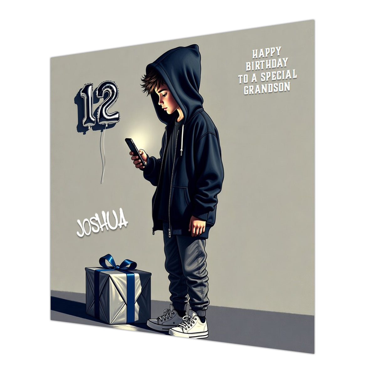 12th Birthday Card For Boys, Grandson, Son, Nephew, Brother, Personalised