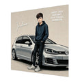 Car Birthday Card, Boys, Personalised, Son, Grandson, Nephew, Silver