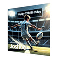 11th Rugby Birthday Card for Boys Personalised, Grandson, Son, Nephew,
