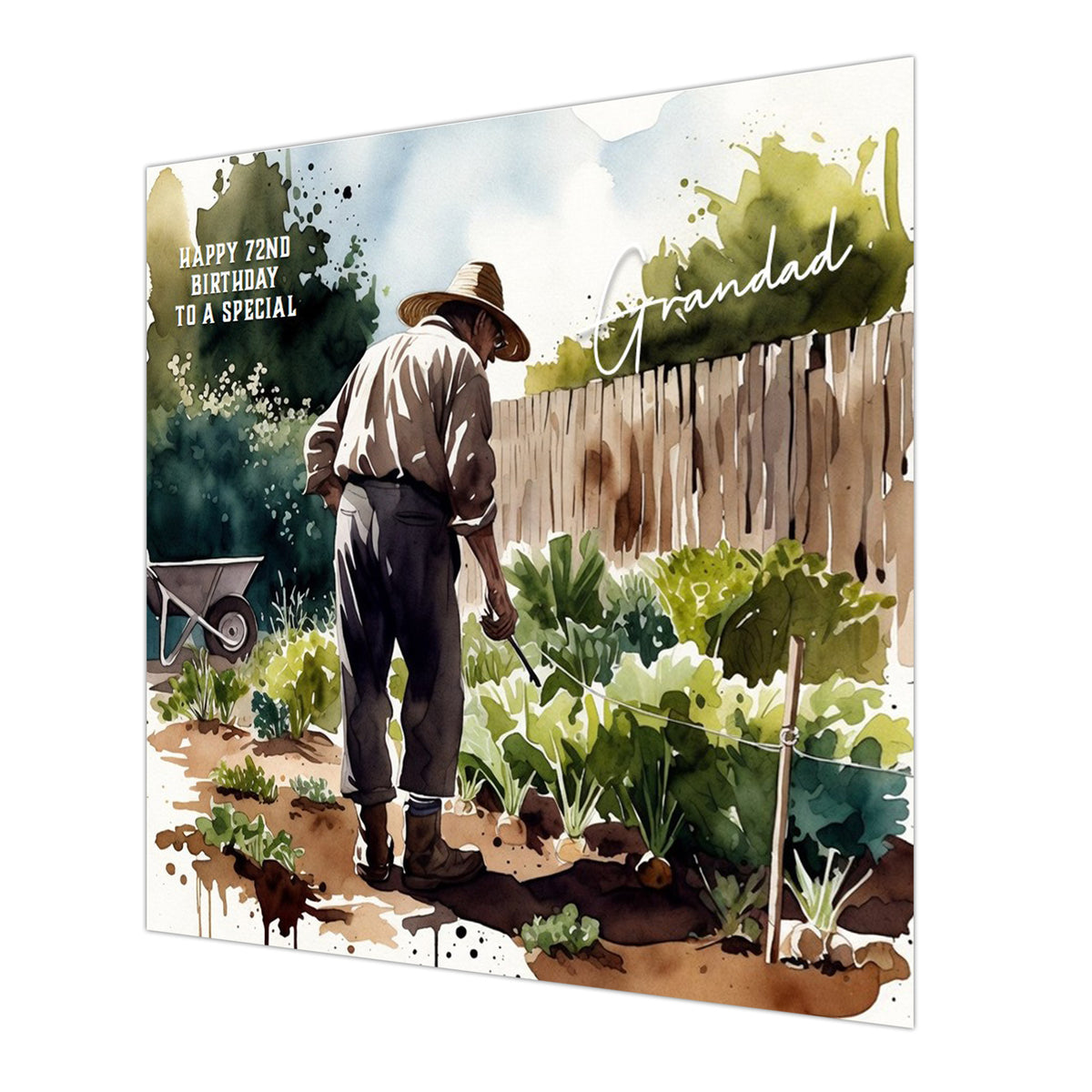 Gardening Birthday Card, Men, Personalised, Husband, Dad, Grandad, Uncle