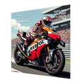 Motorbike Birthday Card, Men, Personalised, Husband, Dad, Son, Uncle Biker
