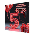 5th Gamer Birthday Card For Boys, Grandson, Son, Nephew, Brother, Gaming, Personalised