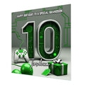10th Gamer Birthday Card For Boys, Grandson, Son, Nephew, Brother, Gaming, Personalised
