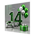 14th Gaming Birthday Card for Boys Personalised, Grandson, Son, Teenager