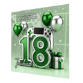18th Gamer Birthday Card For Boys, Grandson, Son, Nephew, Brother, Gaming, Personalised