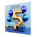 5th Gamer Birthday Card For Boys, Grandson, Son, Nephew, Brother, Gaming, Personalised