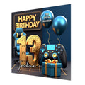 13th Gaming Birthday Card for Boys Personalised, Grandson, Son, Nephew