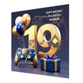 19th Gaming Birthday Card for Boys Personalised, Grandson, Son, Nephew
