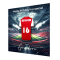 Football Birthday Card, Boys, Personalised, Son, Grandson, Nephew Brother,