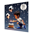 Football Birthday Card for Boys, Personalised, Men, Son, Grandson, Brother, Nephew, Friend,