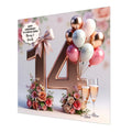 Personalised 14th Wedding Anniversary Card Special Couple, Son, Daughter, Granddaughter