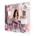 Personalised 10th Birthday Card - Girl Taking a Selfie - Brown Hair