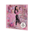Personalised 11th Birthday Card - Girl Making a Video - Black Hair