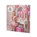 Personalised 11th Birthday Card - Girl at a Dressing Table - Blonde Hair