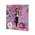 Personalised 12th Birthday Card - Girl Making a Video - Black Hair