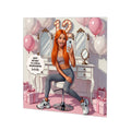 Personalised 12th Birthday Card - Girl Taking a Selfie - Ginger Hair
