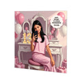 Personalised 13th Birthday Card - Girl Taking a Selfie - Black Hair