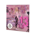 Personalised 13th Birthday Card - Girl Making a Video - Blonde Hair