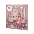 Personalised 13th Birthday Card - Girl at a Dressing Table - Blonde Hair