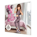 Personalised 15th Birthday Card - Girl in Sportswear - Brown Hair