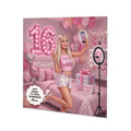 Personalised 16th Birthday Card - Girl Making a Video - Blonde Hair