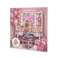 Personalised 16th Birthday Card - Girl at a Dressing Table - Blonde Hair
