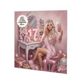 Personalised 17th Birthday Card - Girl Taking a Selfie at a Dressing Table - Blonde Hair