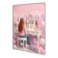 Happy Birthday 12th Pink Vanity Greeting Card A5