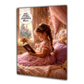 Personalised Birthday Card Girls Princess Granddaughter Daughter A5 Size