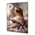 Personalised Birthday Card Girls Storytime Granddaughter Daughter A5 Size