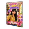 Happy 14th Birthday Colourful Bedroom Greeting Card A5