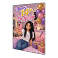 Happy 14th Birthday Colourful Bedroom Greeting Card A5